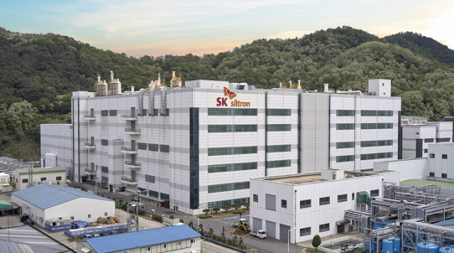 구미국가산업단지 내 반도체 웨이퍼 제조기업 ㈜SK실트론 전경. SK실트론 제공