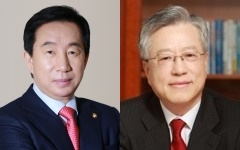 김성태, 이석채. 매일신문DB
