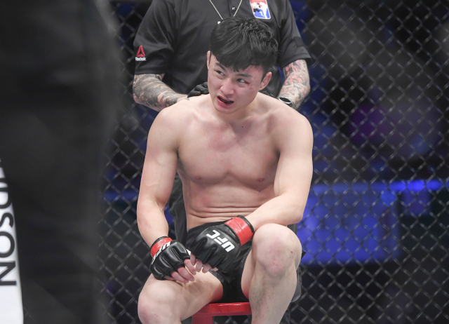 21일 오후 부산 사직실내체육관에서 열린