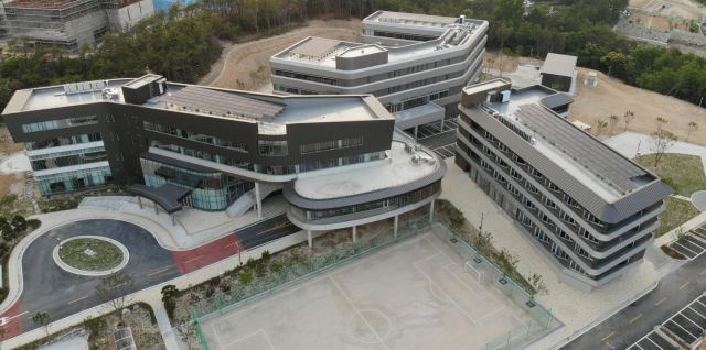 청년 일자리의 산실로 떠오르고 있는 원전현장인력양성원 전경. 경주시 제공