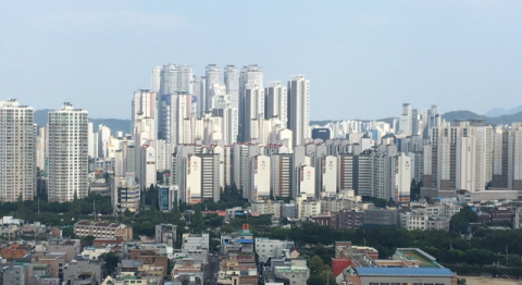 대구 도심 아파트단지 전경. 매일신문DB.