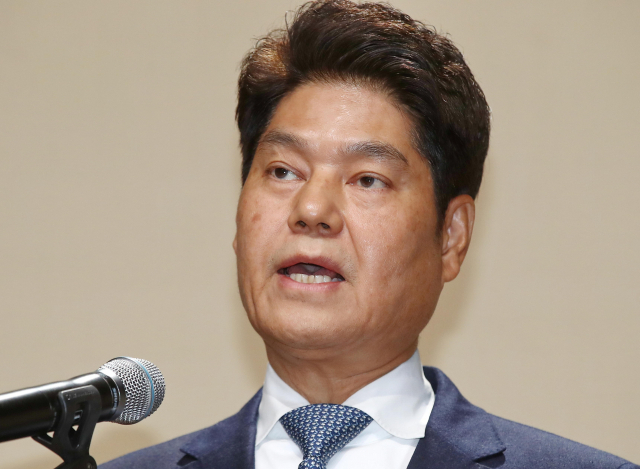 허민회 CJ ENM 대표가 30일 오후 서울 마포구 CJ ENM센터에서 엠넷 오디션 프로그램 