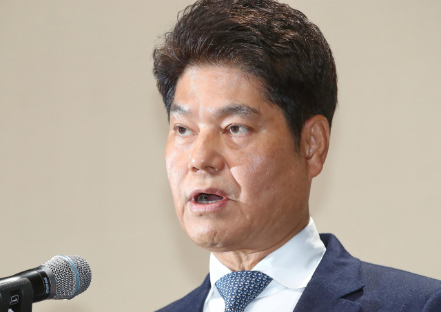 허민회 CJ ENM 대표가 30일 오후 서울 마포구 CJ ENM센터에서 엠넷 오디션 프로그램 