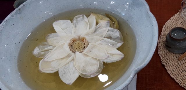 연잎차