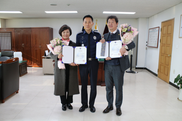 서영우 지사장(오른쪽)과 빈현경 겸임교수(왼쪽)