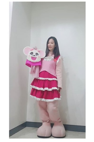 MBC 복면가왕 출연 후 SNS를 통해 소감을 밝힌 안미나. 안미나 인스타그램