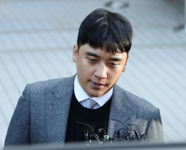 빅뱅 전 멤버 승리. 자료사진. 연합뉴스