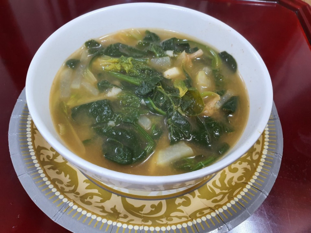 시금치국