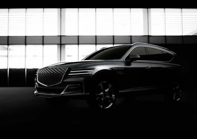 제네시스 대형 SUV GV80. 제네시스