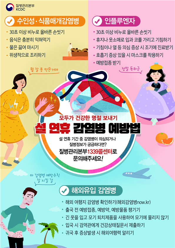 설 연휴 감염병 예방수칙