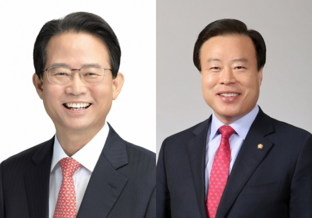 류성걸 전 새누리당 대구시당위원장, 이한성 전 새누리당 경북도당위원장