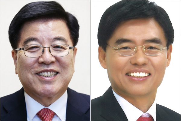 (왼쪽부터)김광림, 최교일