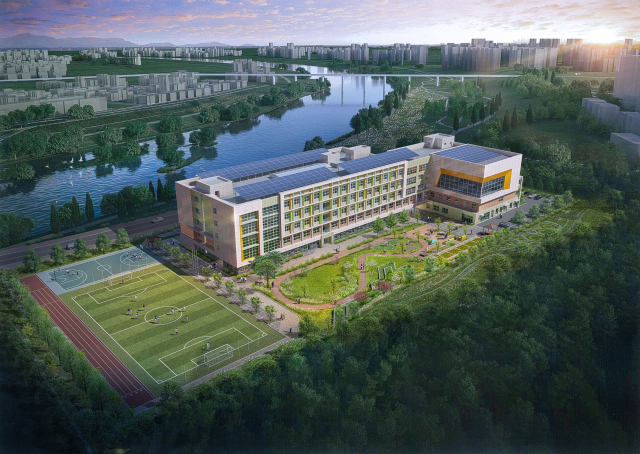 2021년 개교할 가칭 대구이룸고등학교 조감도. 전국에서 처음으로 들어서는 장애학생 특성화고다. 대구시교육청 제공