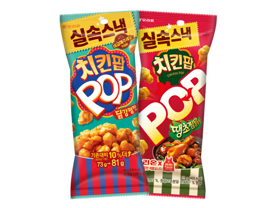 오리온 치킨팝. 오리온 제공.
