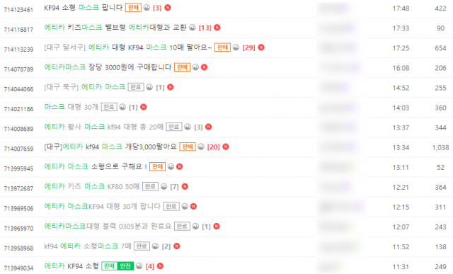국내 최대 온라인 중고장터인 네이버 카페