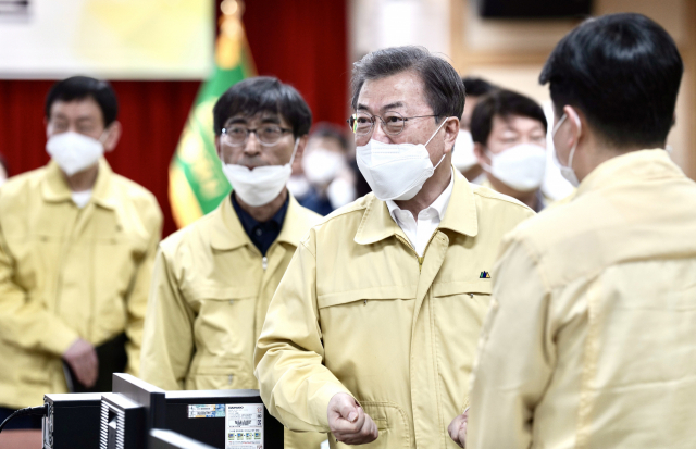 정세균 국무총리는 4일 대구시청에서 기자간담회를 열고 코로나19와 관련한 정부 대응에 관해 논의했다. 매일신문 DB