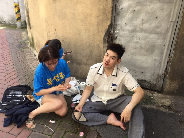 2019년 대구 북성로에서 단편영화 