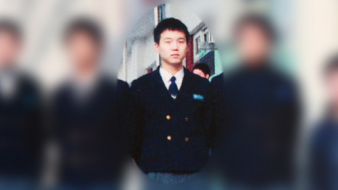 강북고 졸업 앨범에 실린 슈가. 모교 농구부 동아리 출신이다. TV매일신문 BTS탐구생활 -슈가 편- 화면캡처.