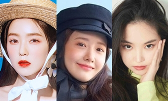 아이린, 윤아, 손나은. 인스타그램