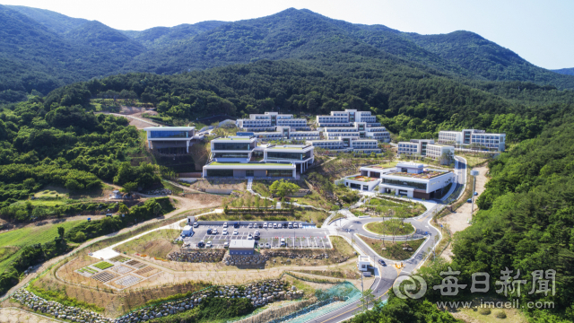3일부터 코로나19 경증환자들이 머물게 될 경북 영덕군 병곡면 삼성인재개발원 영덕연수원. 영덕군 제공