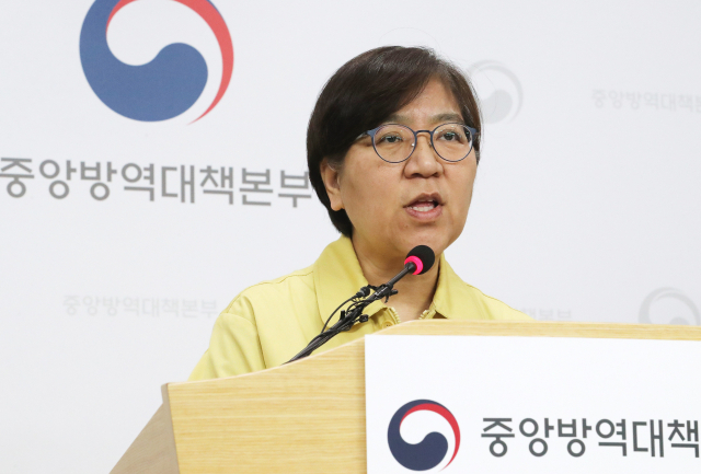 정은경 중앙방역대책본부장(질병관리본부장). 연합뉴스