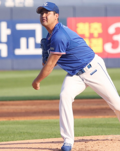 삼성 라이온즈 시절의 장원삼