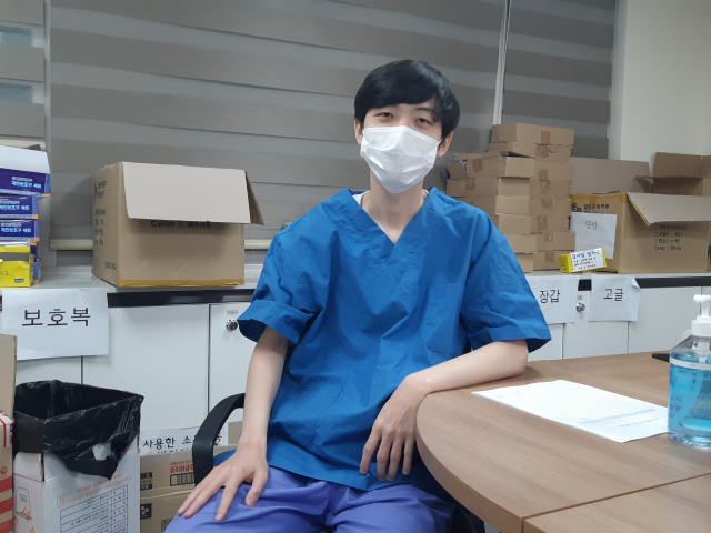 김형갑 대한공중보건의사협의회장. 이수현 기자
