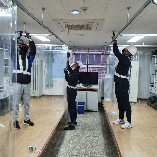 육군 제2작전사령부는 코로나19로 위기를 맞은 지역경제에 기여하고자 올해 예정된 시설공사 770억원 규모를 전반기에 조기 집행한다. 육군 제2작전사령부 제공.