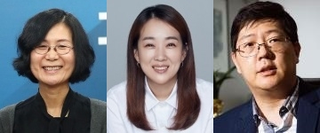 권인숙, 강혜영, 김홍걸. 매일신문DB