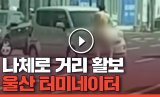 지난달 3일 한 남성이 나체로 대구 동구 공고네거리 교차로 신호를 기다렸다. 페이스북 페이지