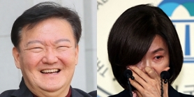 민경욱, 민현주. 연합뉴스