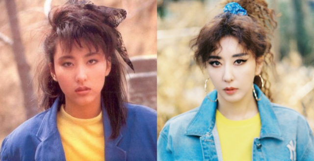 ▲1987년 김완선 