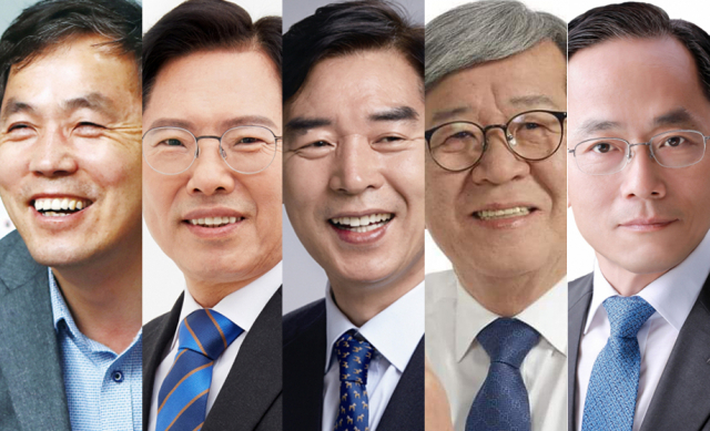 김현권, 이삼걸, 오중기, 장세호, 허대만. 가나다순