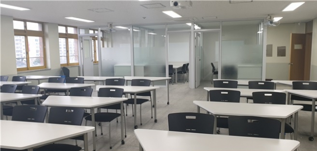 대구 정화여고가 새롭게 마련한 다목적 교실. 고교학점제 도입에 대비해 조성한 공간이다. 정화여고 제공