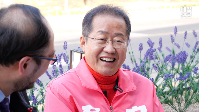 TV매일신문에 출연한 홍준표 무소속 예비후보(수성을)