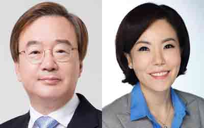 (왼쪽부터) 강효상, 이두아