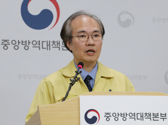 권준욱 중앙방역대책부본부장. 연합뉴스