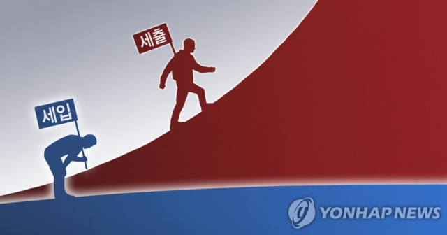 지난해 국가부채가 사상 처음으로 1천750조원에 육박했고, 국가채무는 국민 1인당 1천409만원인 것으로 나타났다. 연합뉴스 제공.