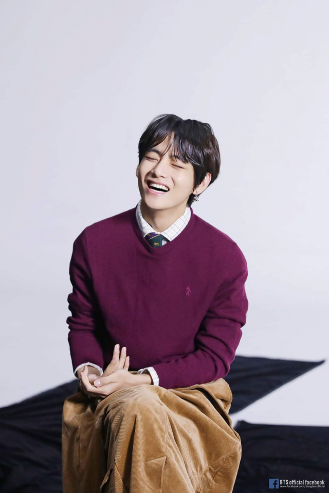 ▲ 방탄소년단 뷔 (방탄소년단 페이스북)
