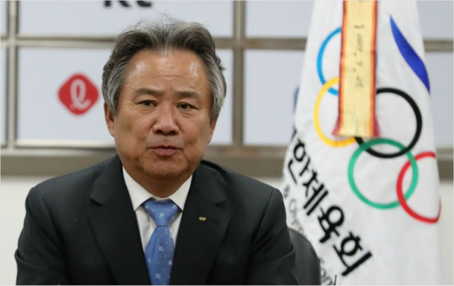이기흥 대한체육회장.