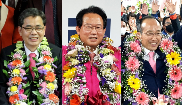 곽상도, 류성걸, 추경호 당선인