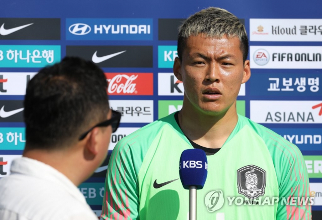 일본 J리그 콘사도레 삿포로 골키퍼 구성윤. 연합뉴스