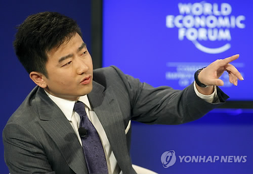 루이청강 전 중국 CCTV 앵커［AP=연합뉴스］