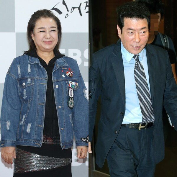 가수 혜은이(왼쪽)과 김동현. 매일신문 DB