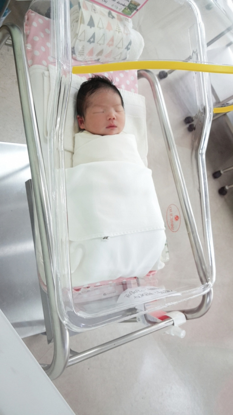 권현주(36)·김영민(39·경북 고령군 개진면) 부부의 둘째 딸 똘똘이(3.3kg)