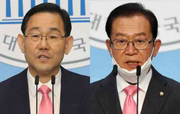주호영(사진 왼쪽) 이종배 당선인.