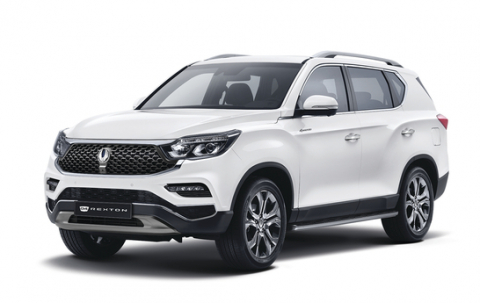 쌍용자동차 SUV G4렉스턴. 쌍용차 제공