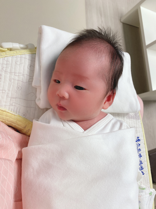 조아라(30)·권순범(33) 부부 첫째 딸 하린이