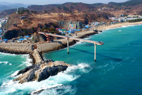 울진 등기산 스카이워크. 경북문화관광공사 제공