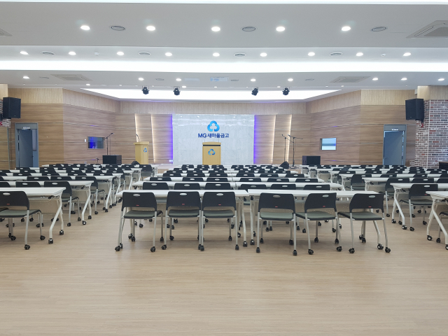 문경제일새마을금고 신사옥에 조성된 문화센터. 문경제일새마을금고 제공
